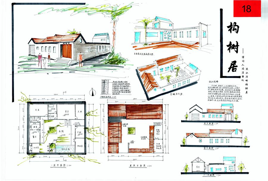 二等獎:泰安市“英豪杯”建筑創(chuàng)意設計技能競賽(圖6)