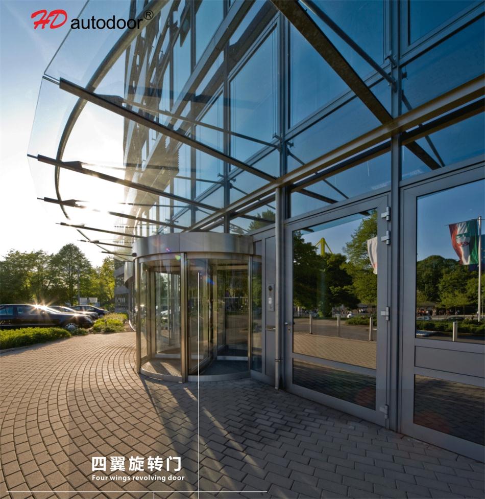 兩翼、三翼、四翼旋轉(zhuǎn)門：青島恒達(dá)自動門(圖5)